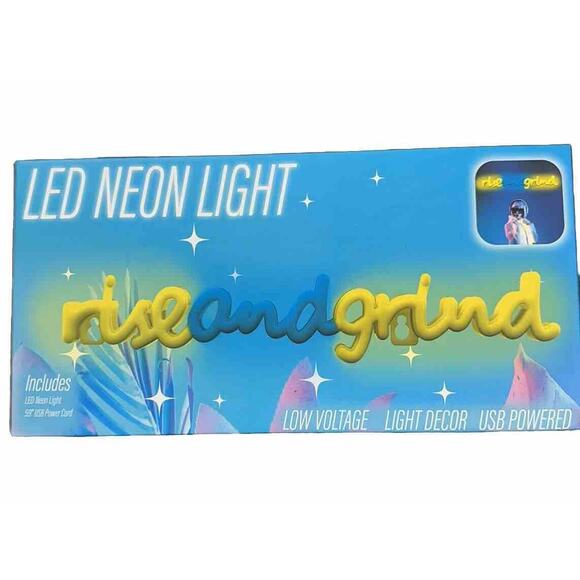 unbranded Other - LED Neon Light Rise and Grind Low Voltage Light Decor USB Powered Brand New
